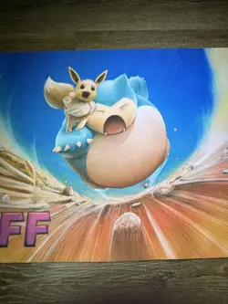 Pokemon Regional Championship Staff Playmat Eevee & Snorlax - Image 2