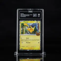 Qty 20 Pokemon TAG 9 Graded Slab Lot Pikachu Gengar Charizard Eevee Mimikyu EX - Image 3