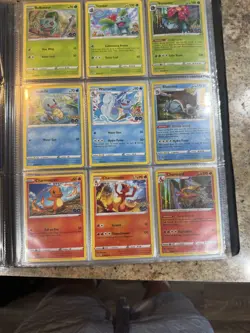 Pokemon TCG Binder Lot Pokemon GO Charizard Venusaur Blastoise Mew Squirtle - Image 4