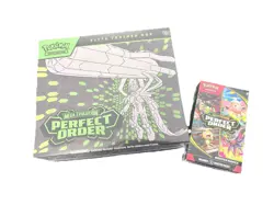 Pokemon TCG: Mega Evolution Perfect Order ETB & Booster Bundle - New & Sealed - Image 1