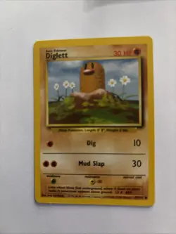 Diglett 47/102 Base Set Pokemon NM - Image 1