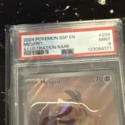 Mespirit 204 PSA 9 2024 Pokemon Illustration Rare SSP EN - Image 2
