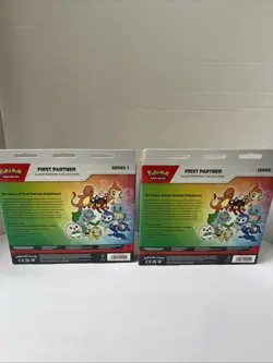 Pokemon First Partner Illustration Collection Series 1 Box (Lot of 2) - Image 5