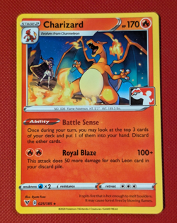 Pokemon - Charizard - 025/185 Prize Pack Stamped - Prize Pack Series - Image 1