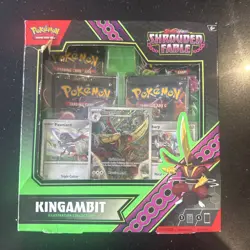 Pokemon TCG Shrouded Fable Kingambit Illustration Collection Box - New & Sealed - Image 1