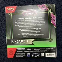 Pokemon TCG Shrouded Fable Kingambit Illustration Collection Box - New & Sealed - Image 2