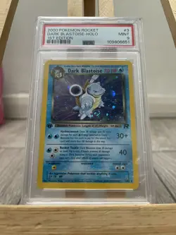 2000 POKEMON ROCKET 3 DARK BLASTOISE-HOLO 1ST EDITION PSA 9 🌀SWIRL🌀 NEW CERT - Image 3