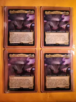 Playset of 4 Mint Sin, Spira's Punishment Extended Final Fantasy #0508 Rare MTG - Image 3