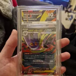 Ace 10 Pokemon Card Mega Gengar EX 003/021 Starter Set Japanese Edition - Image 1