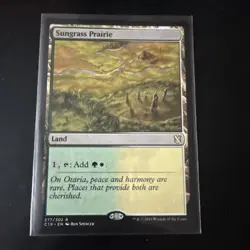 MTG Sungrass Prairie Commander 2019 277/302 Regular Rare - Image 1