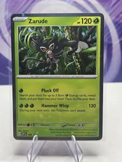 Zarude - 199 (Cosmos Holo) 199 Sv: Scarlet & Violet Black Star Promo Cards Holo - Image 1