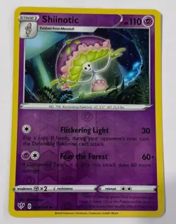 Shiinotic 080/189 Darkness Ablaze Set REVERSE HOLO Pokemon Card NEAR MINT - Image 1