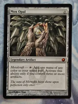 Mox Opal - Scars of Mirrodin - Magic the Gathering - MTG - Light Play - Image 1