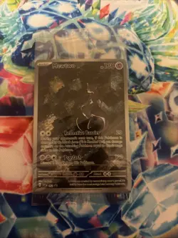 Pokemon Mewtwo SVP 052 Black Star Promo Scarlet and Violet Card - Image 1