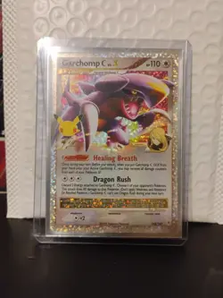 Pokemon TCG Garchomp C LV. X Holo Card 145/147 Celebrations Classic Collection - Image 1
