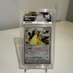 ACE 10 Dragonite EX Pokemon 2003 Holo Rulers/Heavens 1st ED Japanese - POP 2 - Image 5