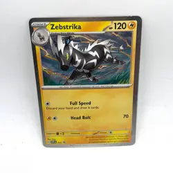 Zebstrika (Cosmos Holo) 201 Holo Scarlet & Violet Promo Pokemon Holo NM - Image 1