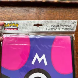 Pokemon TCG Ultra Pro Pokeball Master Ball 9 Pocket Binder Genuine - Image 5