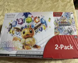 Pokemon TCG Prismatic Evolution ETB Bundle 2 pack BRAND NEW FACTORY SEALED - Image 1