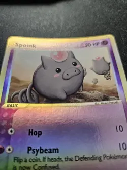Pokemon EX Dragon Spoink Reverse Holo 74/97 NEAR MINT - Image 3