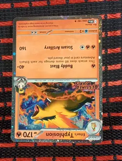 Pokemon Typhlosion 034/182 Pre Release STAMPED Promo NM - Image 4