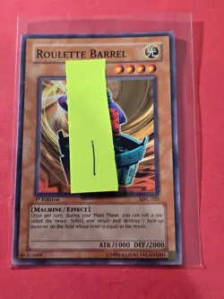 2003 Yu-Gi-Oh! TCG Magician's Force 1st Edition #MFC025 Roulette Barrel, C, cd1 - Image 3