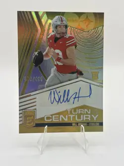 2025 Panini Donruss Elite Turn of the Century Auto Will Howard /499 #TOC-WHO - Image 1