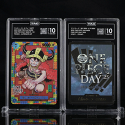 TAG 10 SET - One Piece Day 25 Premium Card Collection - Luffy P-110 & DON Card - Image 1