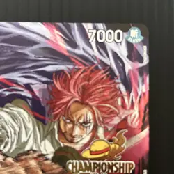 Shanks P-083 Championship Tournament Promo CS One Piece Card English - Image 4
