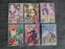 Super Dragon Ball Heroes DBZ cards girls UGM10 + UGM4 GCP set NM - Image 1