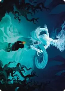 Galadriel of Lothlorien Art Card Near Mint Reg Special 48 - Image 1