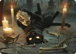 Nine-Lives Familiar Art Card (8/54) Near Mint Reg Special 8 - Image 1