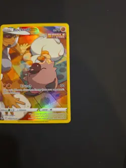 Rockruff TG07/TG30 Silver Tempest Holo Pokemon TCG Card NM - Image 4