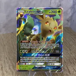 Leafeon GX SM146 | Sun & Moon | Black Star Promo | Pokemon Card - Image 1