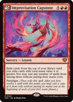 Improvisation Capstone Near Mint 120 Secrets of Strixhaven REG - Image 1