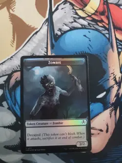 MTG Mint Singles - Zombie 0011 / Zombie 0012 Token | INR | Foil | NM/M | - Image 1
