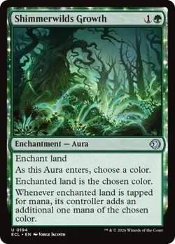 Shimmerwilds Growth Near Mint Foil Uncommon 194 - Image 1