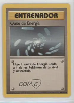 Energy Removal Spanish Pokemon Base Set #92 1999 - Image 1