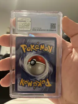 1999 Fossil 1st edition CGC 8 The Gambler Pokemon Card #60/62 - Image 2