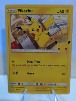 2021 Pokemon 25th Anniversary Mcdonalds Promo Non-Holo Pikachu 25/25 - Image 1