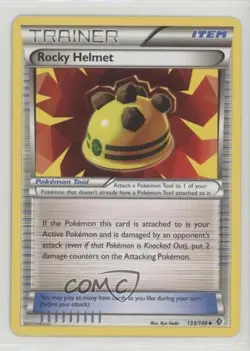 Rocky Helmet Pokemon Black & White Boundaries Crossed #133 - Image 1