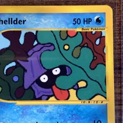 Pokemon Shellder 129/165 Expedition Base Set Common Regular 2002 English LP+ - Image 3