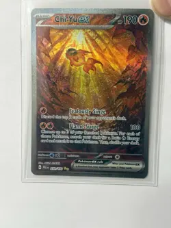 Pokemon Chi-Yu ex 259/193 SV02 Paldea Evolved Special Illustration Rare Holo - Image 1