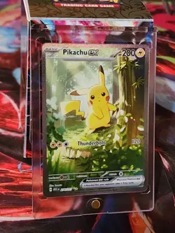 Pikachu ex 276/217-Ascended Heroes Pokemon TCG Special Illustration Rare Holo NM - Image 2