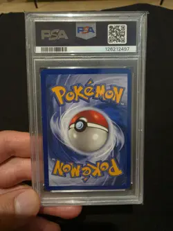 1999 Pokemon Fossil LAPRAS Unlimited HOLO RARE 10/62 PSA 5 EX - Image 2