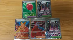 Pokemon TCG Full Art Card Lot - Air Balloon, Fire breather, Etc. - Image 1