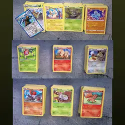 HUGE MID-ERA POKEMON BULK LOT 500 PLUS CARD LOT SET SORTED - Image 1