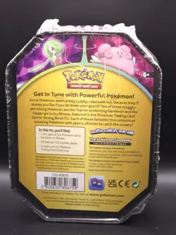 Pokemon Gardevoir Collector Tin Holographic Fairy Card Factory SEALED UNOPENED - Image 2