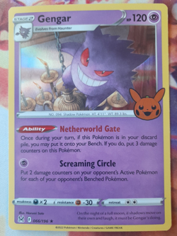 2023 Pokemon Gengar Trick Or Trade Holo Card 66/196 Near Mint - Image 1