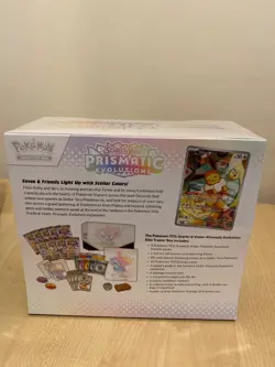 Pokemon Prismatic Evolutions ETB Elite Trainer Box Sealed English - Image 2